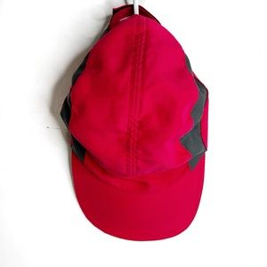 Merrell Lightweight 7 Panel Reflective Logo Hat Pink/Gray